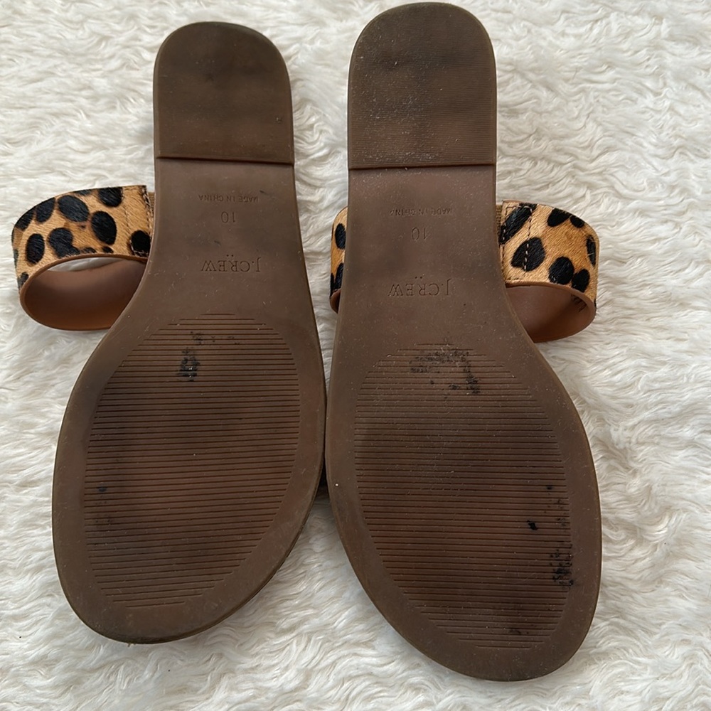 J.Crew Cheetah Print Sandals - Picture 5 of 9